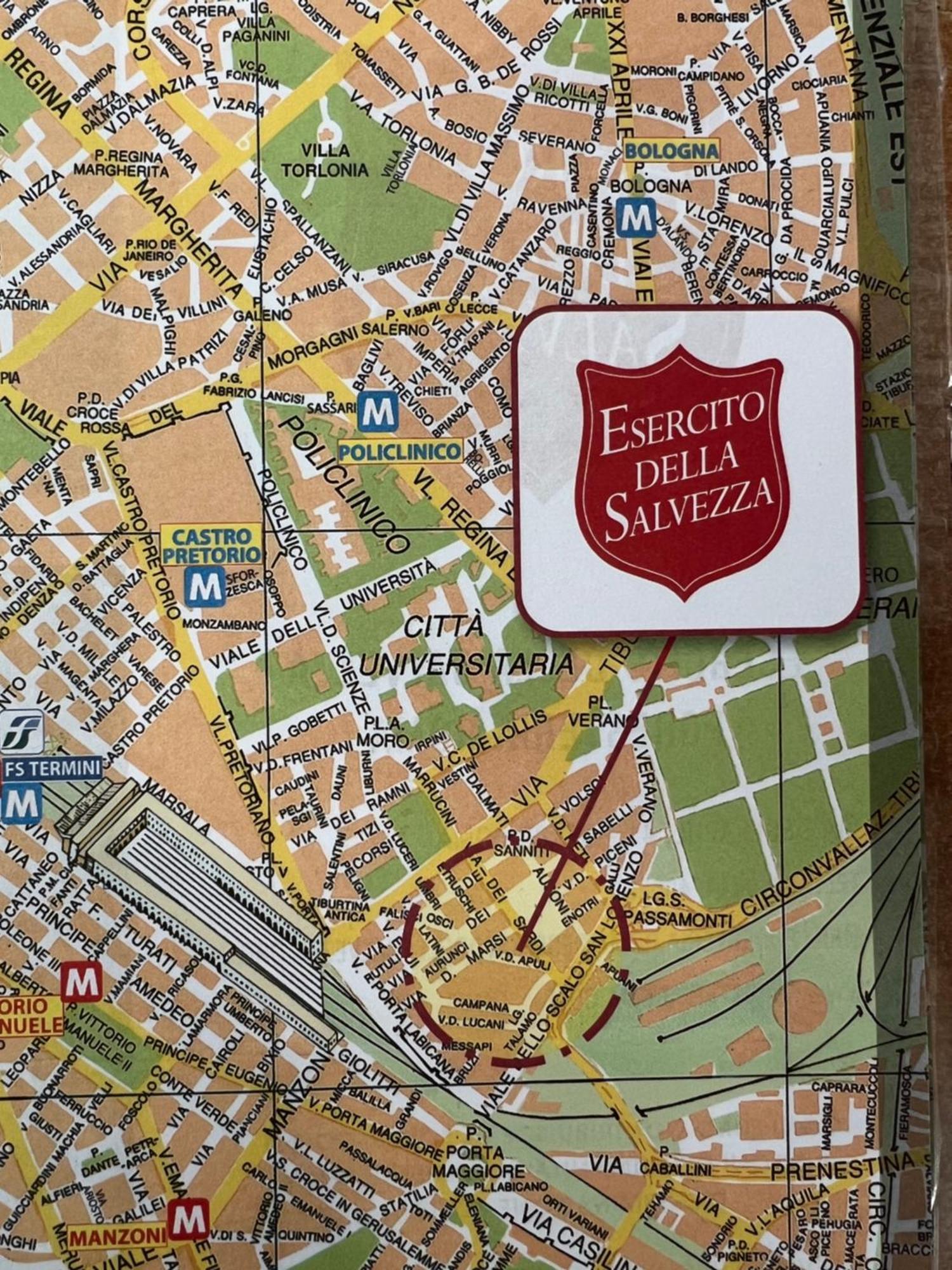 Foresteria Roma Esercito Della Salvezza Exteriér fotografie